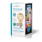 Nedis Wi-Fi Smart LED Filament Bulb | E27 | A60 | 5W | 500 lm | Eponuda.com